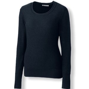 NWT Cutter & Buck Navy Blue Scoop Neck Sweater
